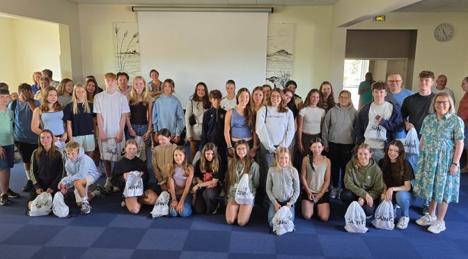 Les jeunes Allemands à Carnac